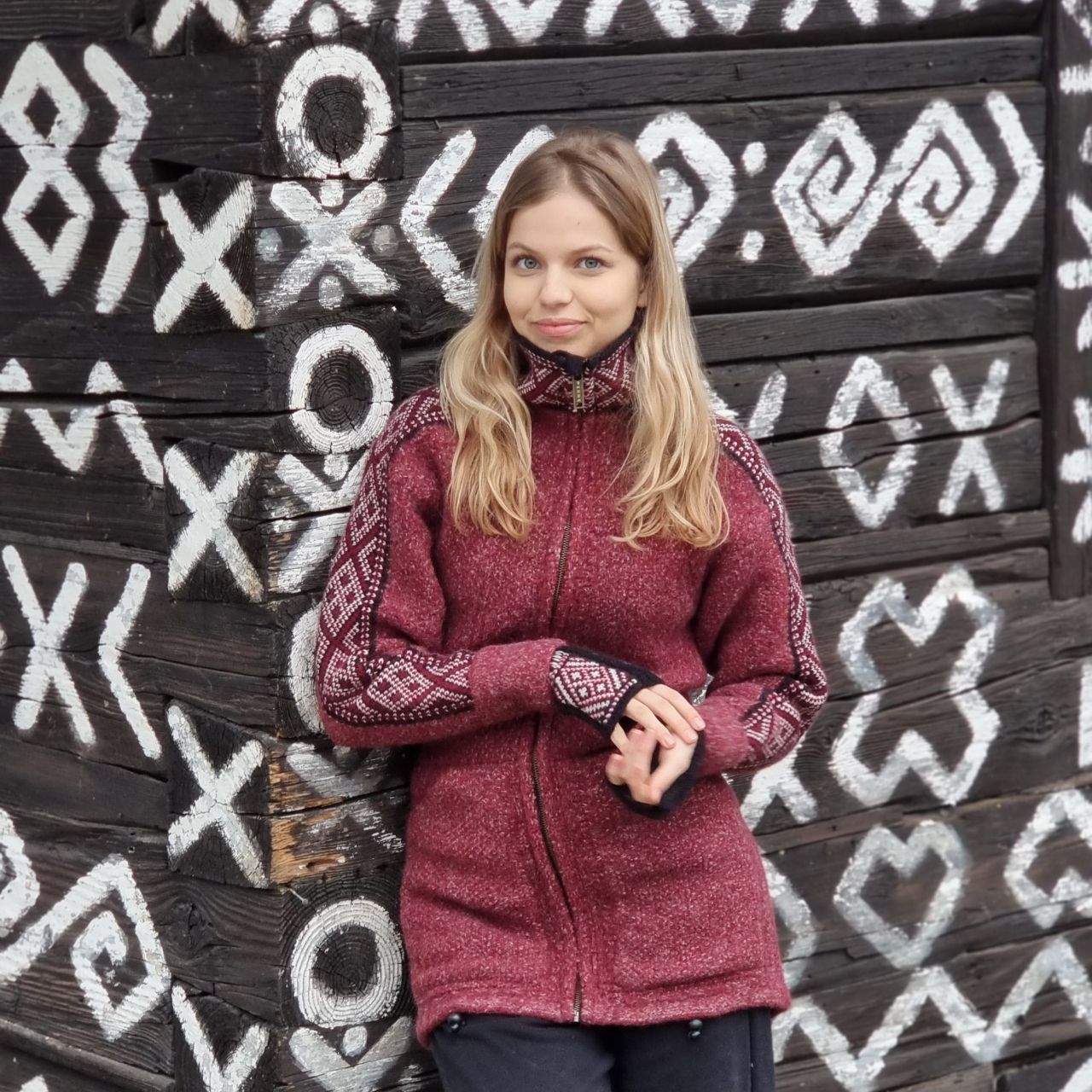 Mikina vlnená dámska Strážov