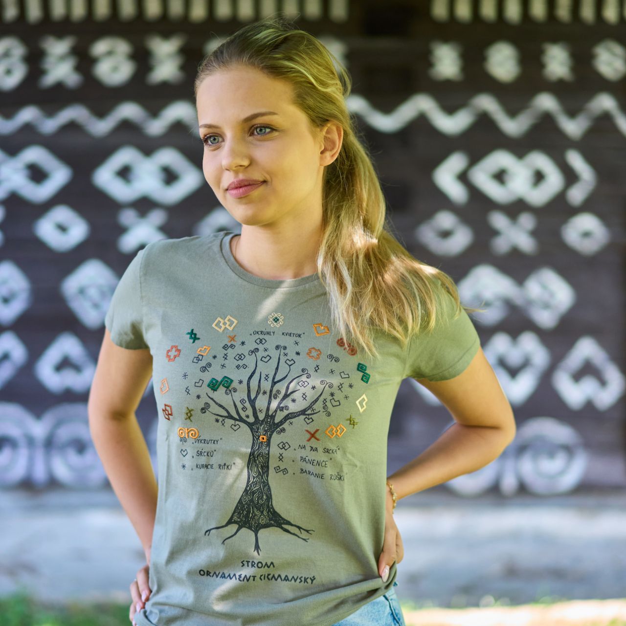 Tričko dámske strom čičmanský